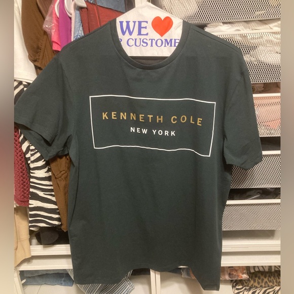 Kenneth Cole Green T-Shirt XL New - Picture 1 of 2